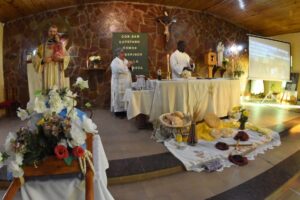 Comenzaron las celebraciones a San Cayetano en Trelew