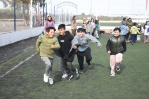 Escuela N° 85 celebró la llegada de la primavera  en el predio del SEC