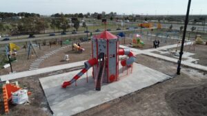 Rawson ya disfruta de la plaza más linda del Valle