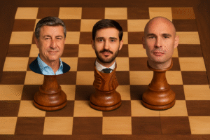 Las primeras movidas sobre el tablero