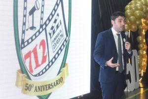 La Escuela 712 de Trelew celebró sus Bodas de Oro con la presencia del Gobernador