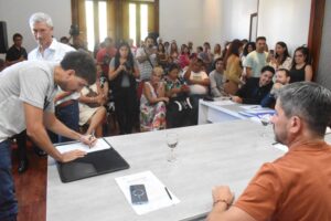 Se realizó la apertura de sobres para obras de gas en el barrio Moreira de Trelew