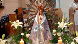 Gaiman se prepara para recibir a la Virgen Malvinera: un símbolo de fe y soberanía en el Valle