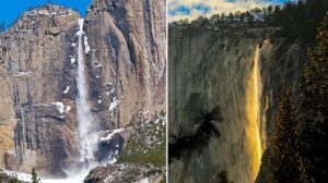 El milagro de la «Cascada de Fuego»: El espectáculo natural que convoca a miles de turistas en Yosemite