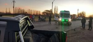 Tragedia en la Ruta 7: murió un motociclista tras un choque en Gaiman