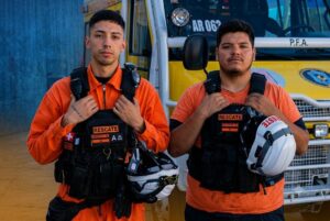 Dos rescatistas de Trelew se suman a misión humanitaria en Venezuela
