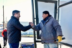 Garitas, rampas y Starlink: así avanza la modernización del transporte en Trelew