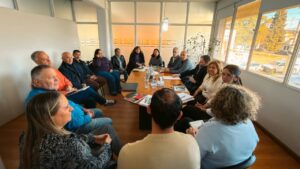 Concejales recibieron a las nuevas autoridades de la Cooperativa Eléctrica de Trelew