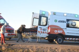 Grave accidente en Ruta 7: una persona salió despedida del vehículo