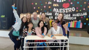 La Escuela N° 3 celebró anticipadamente y de forma muy divertida el Día del Maestro
