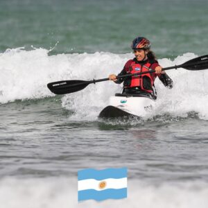 Karina Sanz representará a Argentina en el Mundial de Waveski Surfing 2026