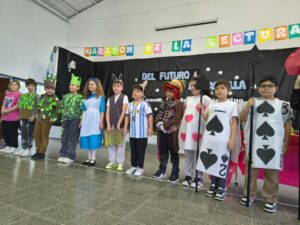 Fiesta de las letras en Escuela N° 3 de Trelew