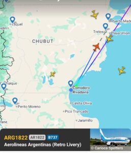 La niebla obligó a desviar a Trelew un vuelo que debía aterrizar en Comodoro